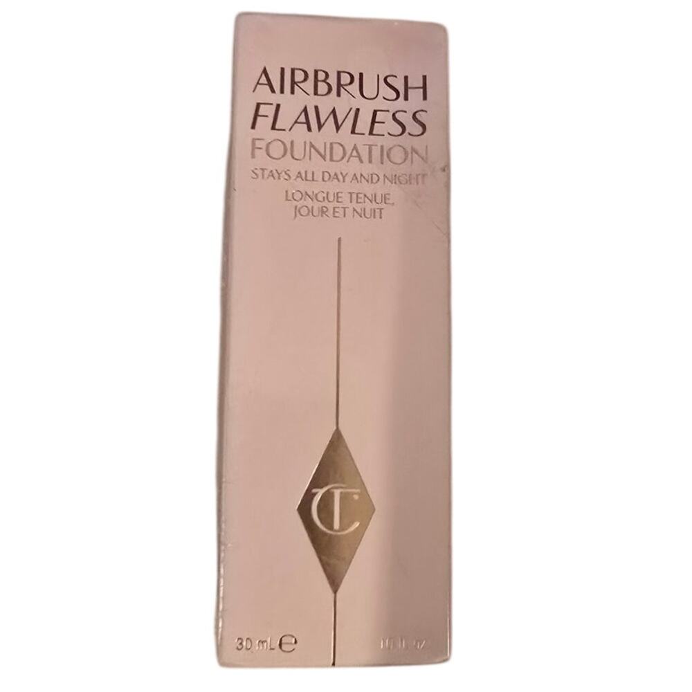 Tilbury Airbrush Flawless Foundation in 6 Neutral New In Box - Picture 8 of 9